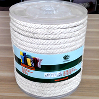 cotton solid braided rope